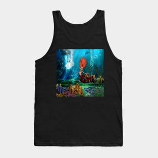 Sweet little mermaid Tank Top